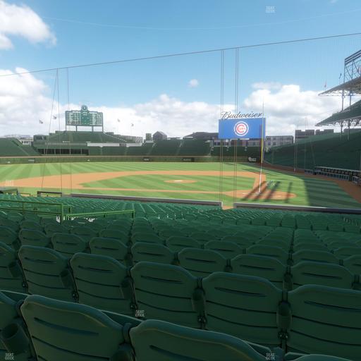 Wrigley Field - Section 114 Seat View