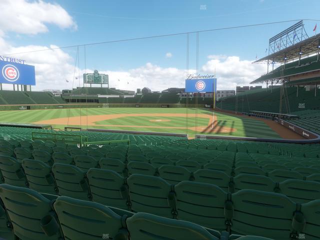 Wrigley Field - Section 114 Seat View