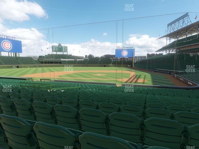 Wrigley Field - Section 114 Seat View