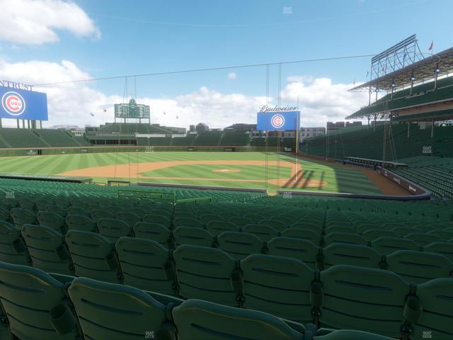 Wrigley Field - Section 114 Seat View