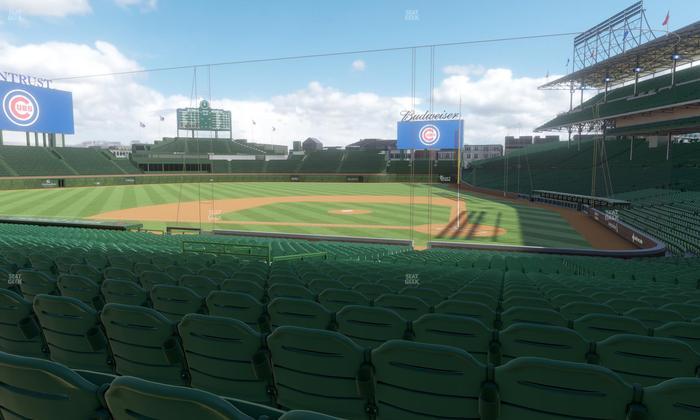 Wrigley Field - Section 114 Seat View