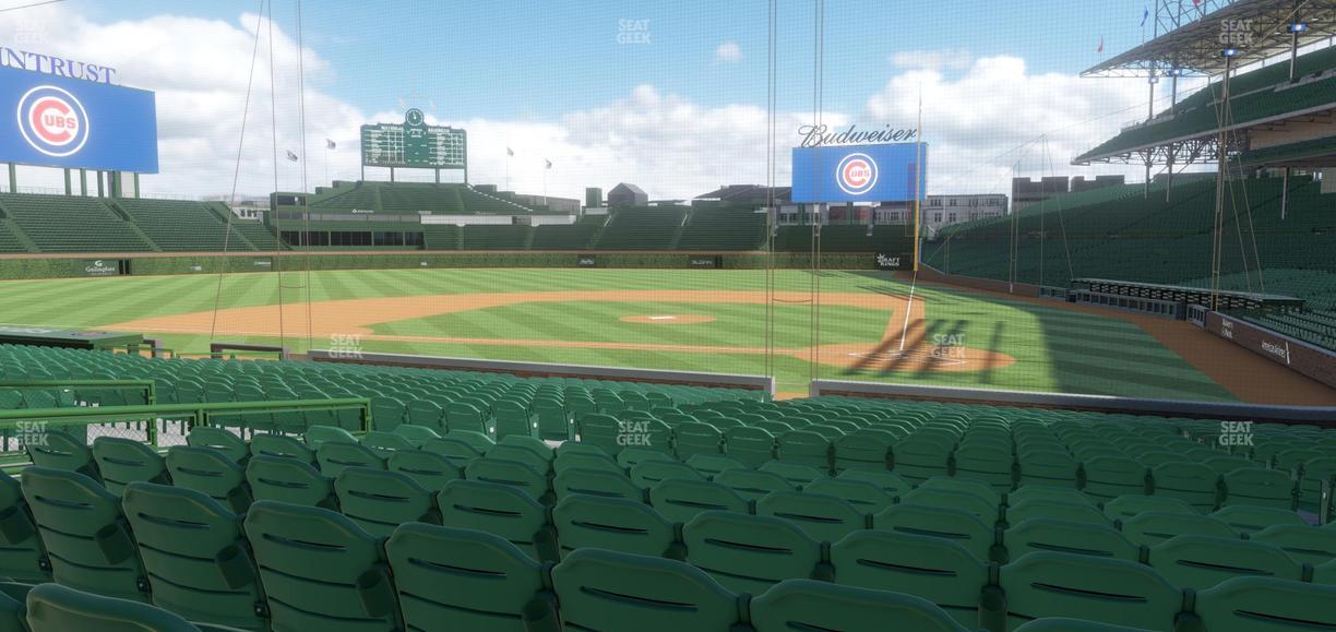 Wrigley Field - Section 114 Seat View