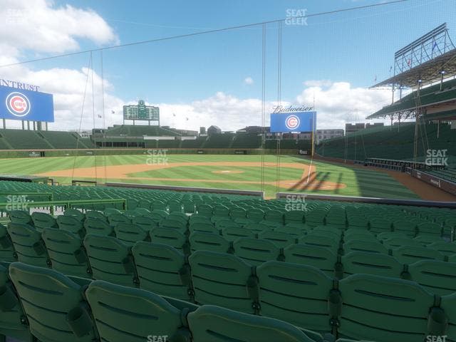 Wrigley Field - Section 114 Seat View