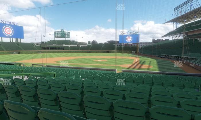 Wrigley Field - Section 114 Seat View