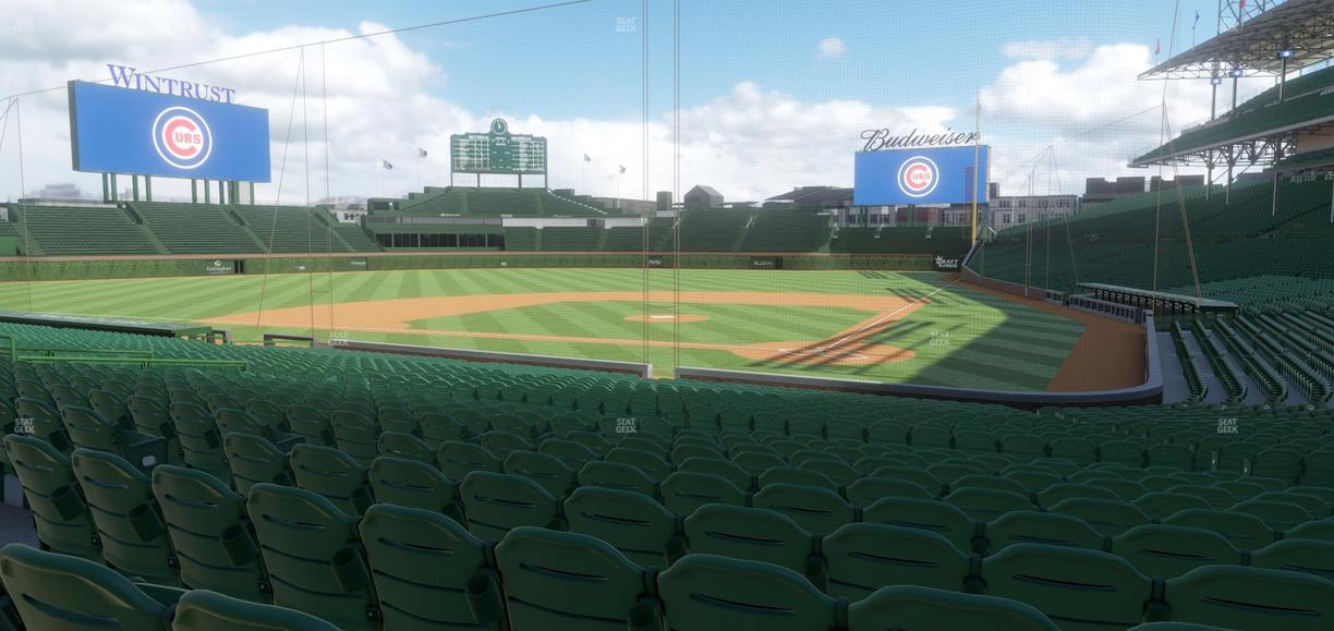 Wrigley Field - Section 115 Seat View