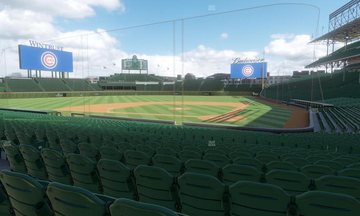 Wrigley Field - Section 115 Seat View