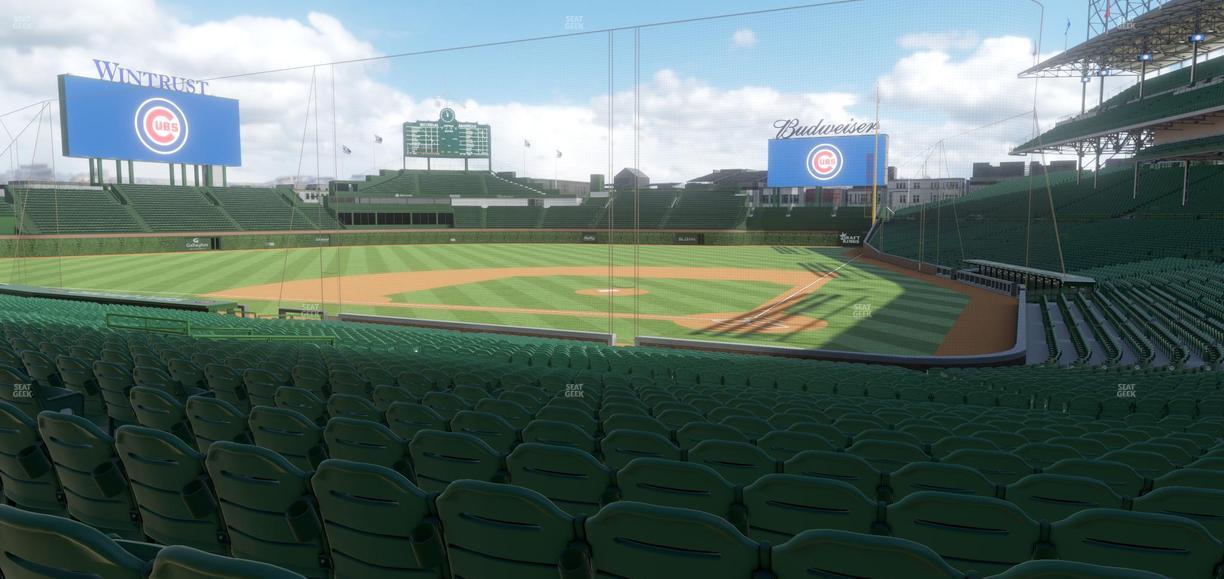 Wrigley Field - Section 115 Seat View