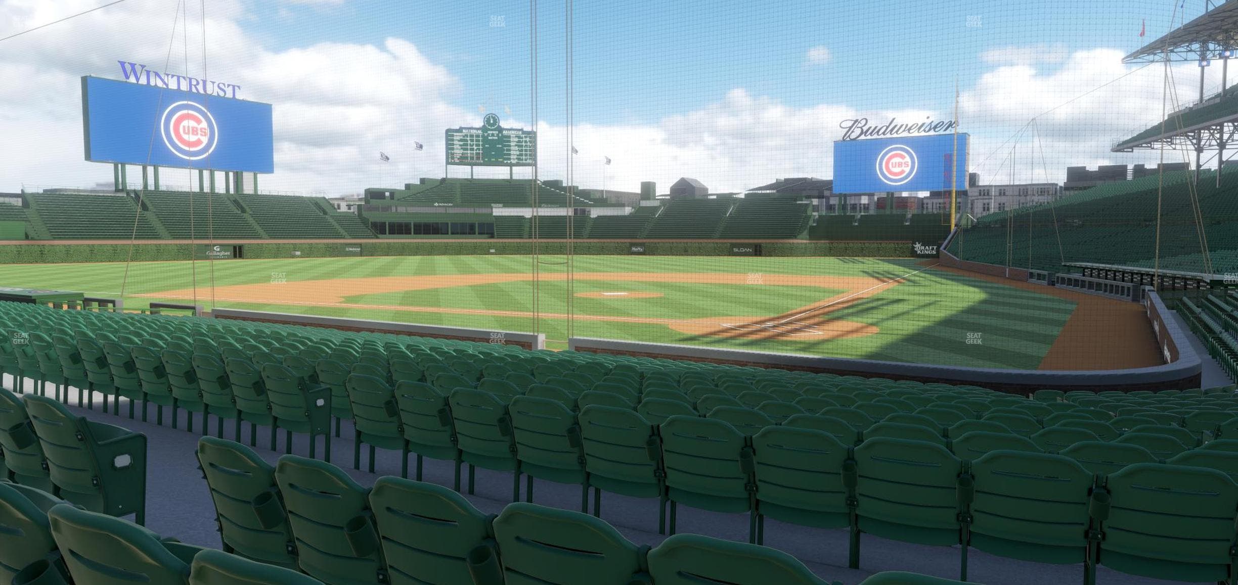 Wrigley Field - Section 115 Seat View