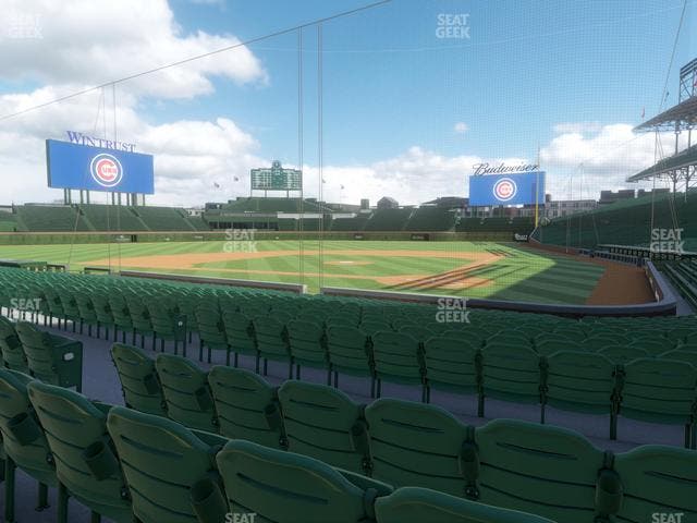 Wrigley Field - Section 115 Seat View