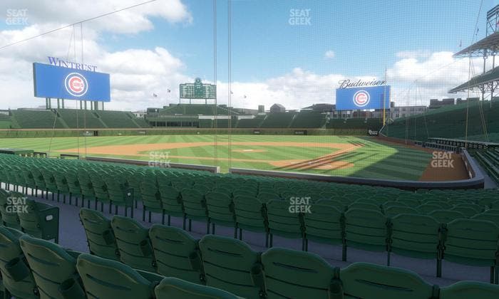 Wrigley Field - Section 115 Seat View