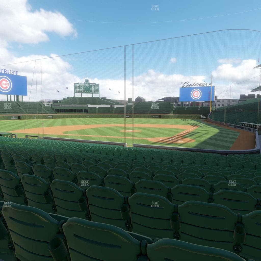 Wrigley Field - Section 115 Seat View