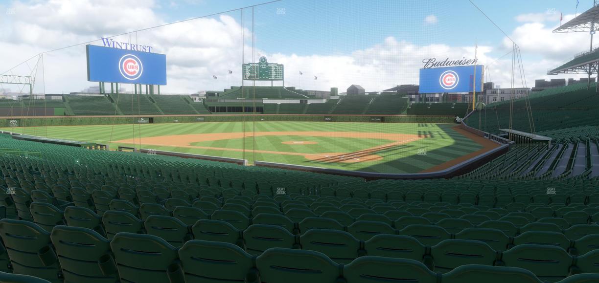 Wrigley Field - Section 116 Seat View