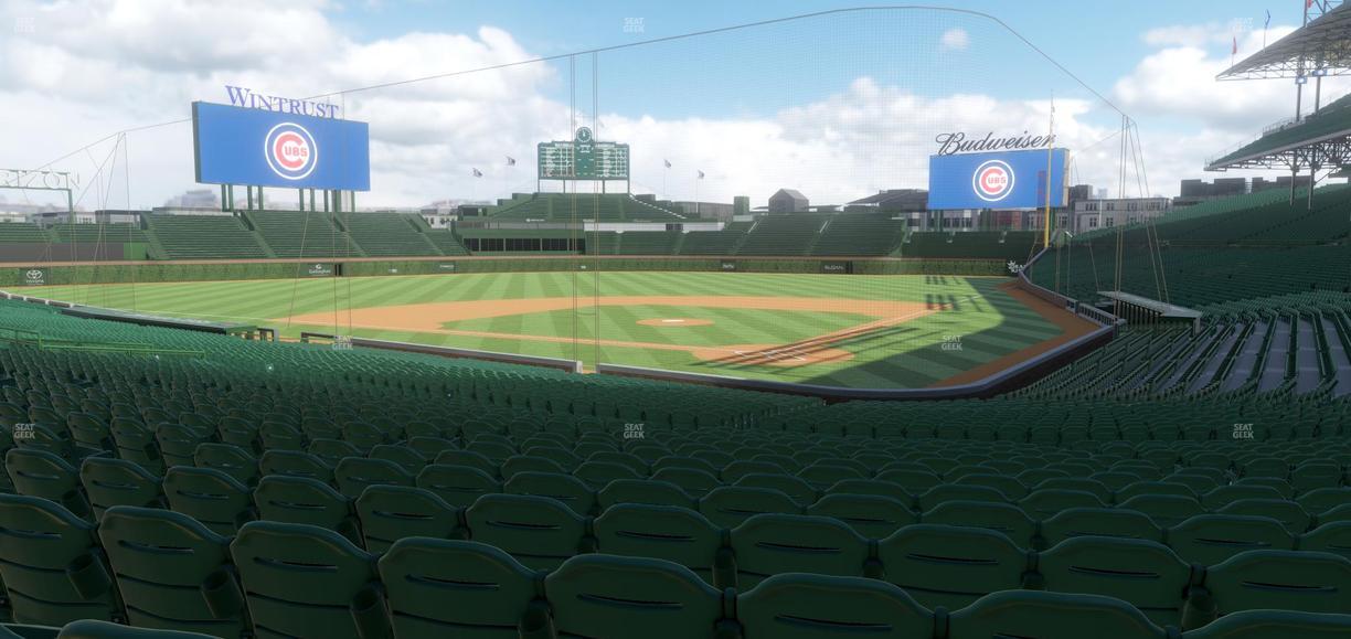 Wrigley Field - Section 116 Seat View