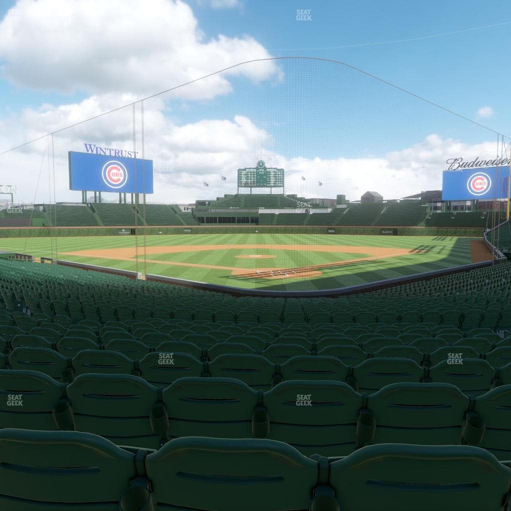 Wrigley Field - Section 117 Seat View