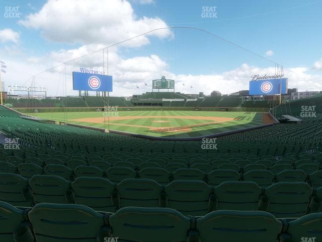 Wrigley Field - Section 117 Seat View