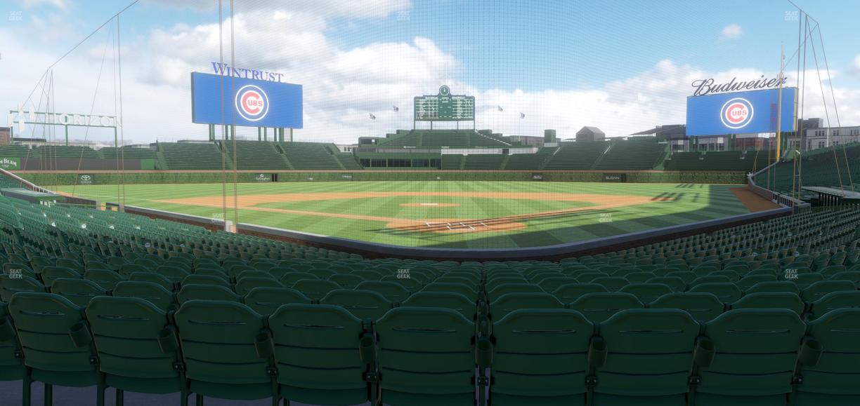 Wrigley Field - Section 117 Seat View