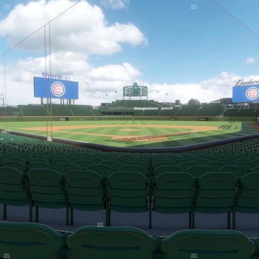 Wrigley Field - Section 117 Seat View