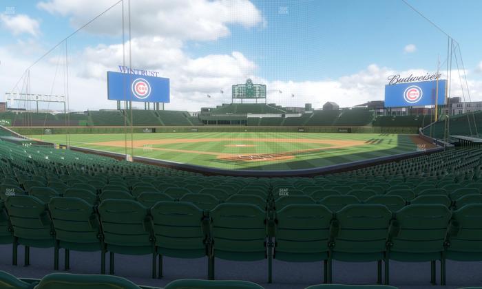 Wrigley Field - Section 117 Seat View
