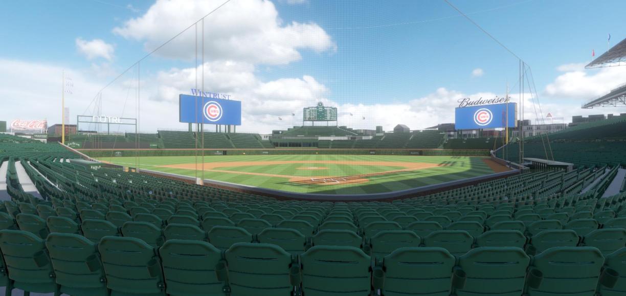Wrigley Field - Section 117 Seat View