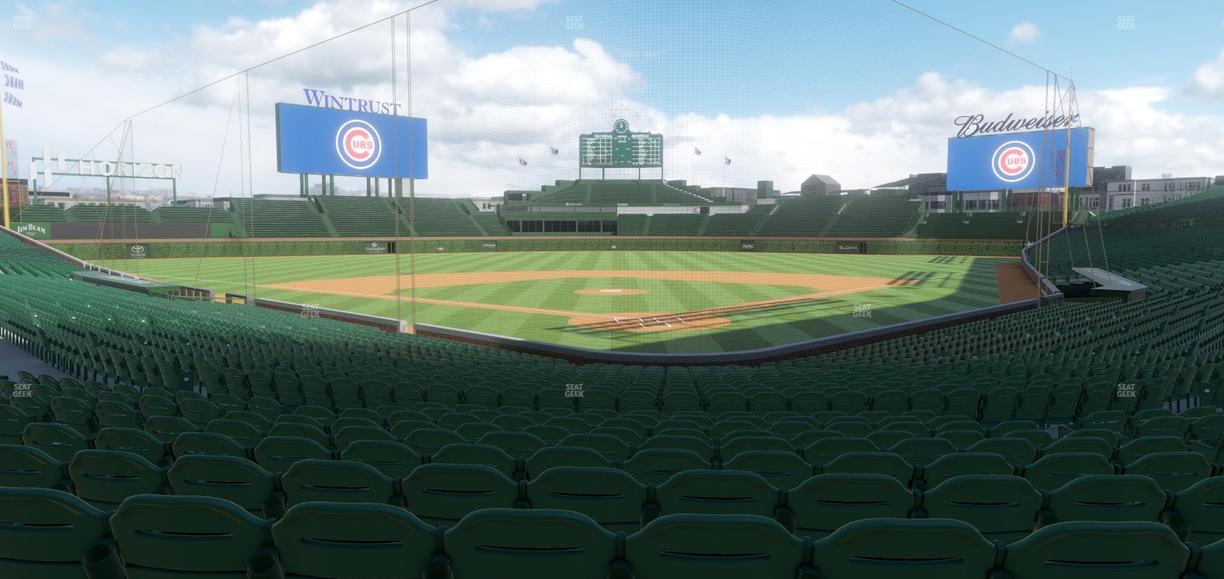 Wrigley Field - Section 117 Seat View