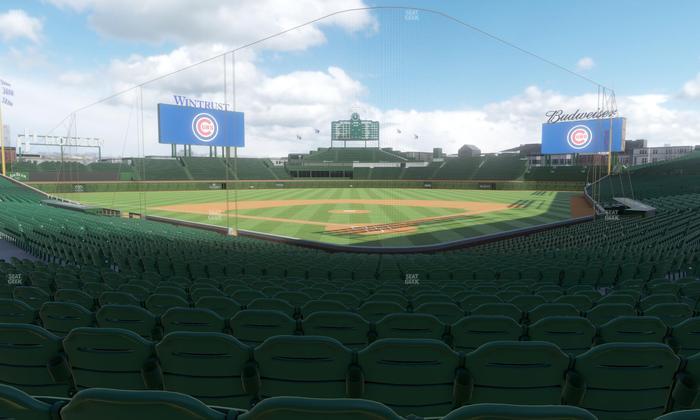 Wrigley Field - Section 117 Seat View