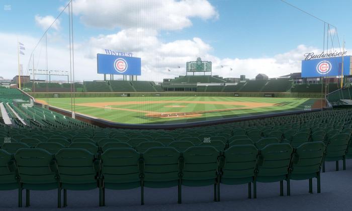 Wrigley Field - Section 118 Seat View