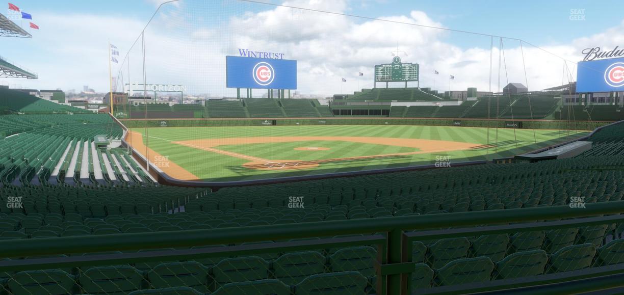 Wrigley Field - Section 119 Seat View
