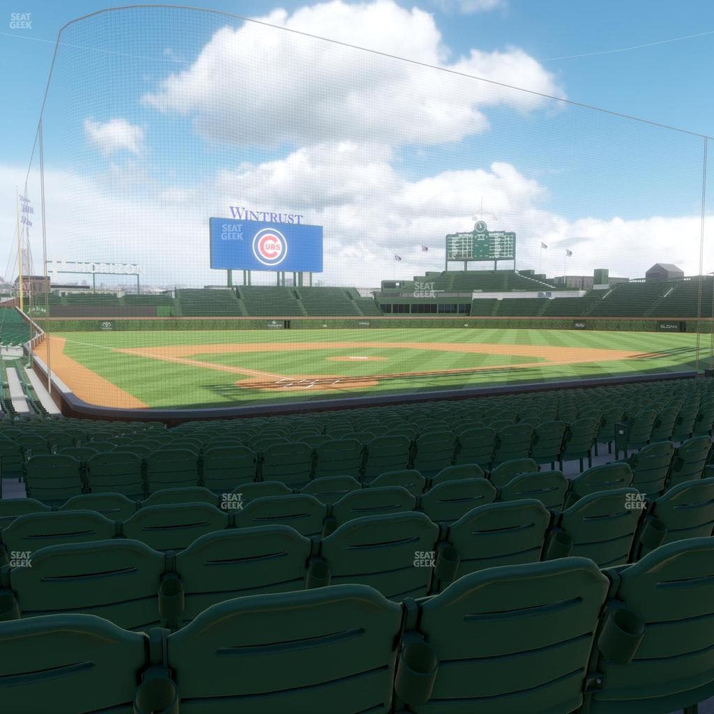 Wrigley Field - Section 119 Seat View