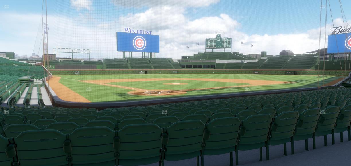 Wrigley Field - Section 119 Seat View
