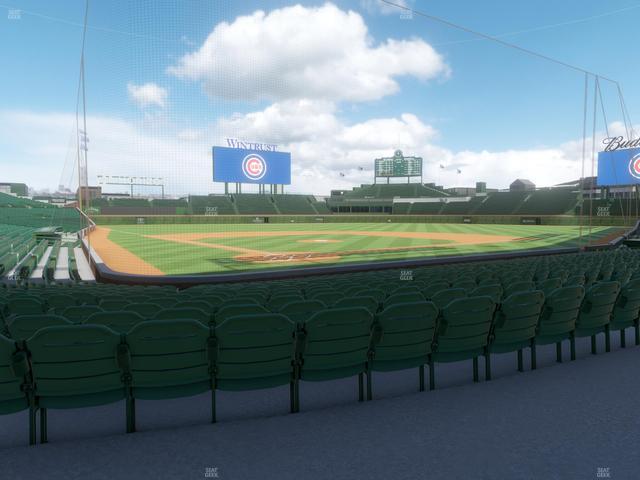 Wrigley Field - Section 119 Seat View