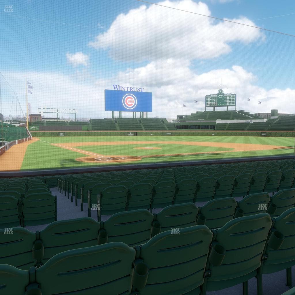 Wrigley Field - Section 120 Seat View