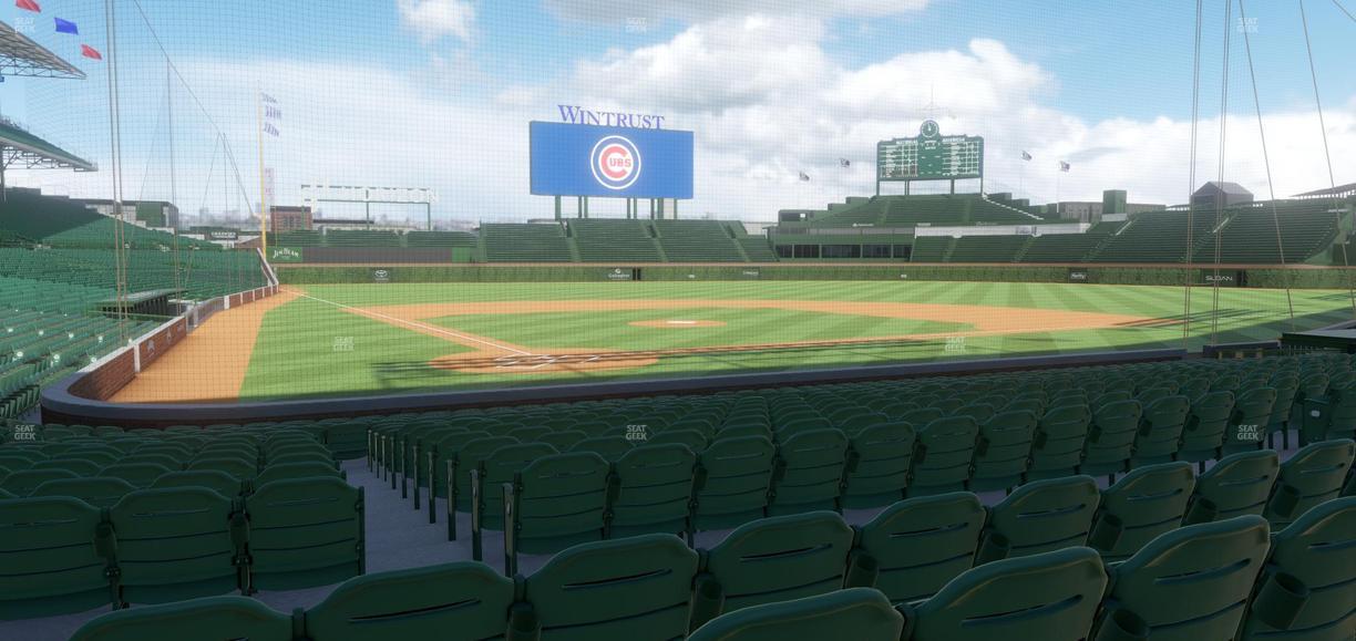 Wrigley Field - Section 120 Seat View