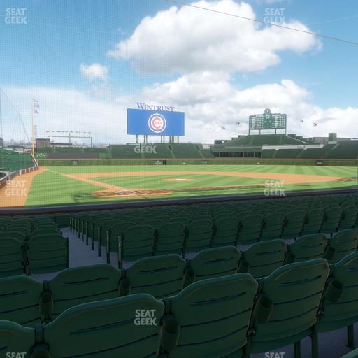Wrigley Field - Section 120 Seat View