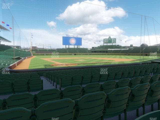 Wrigley Field - Section 120 Seat View