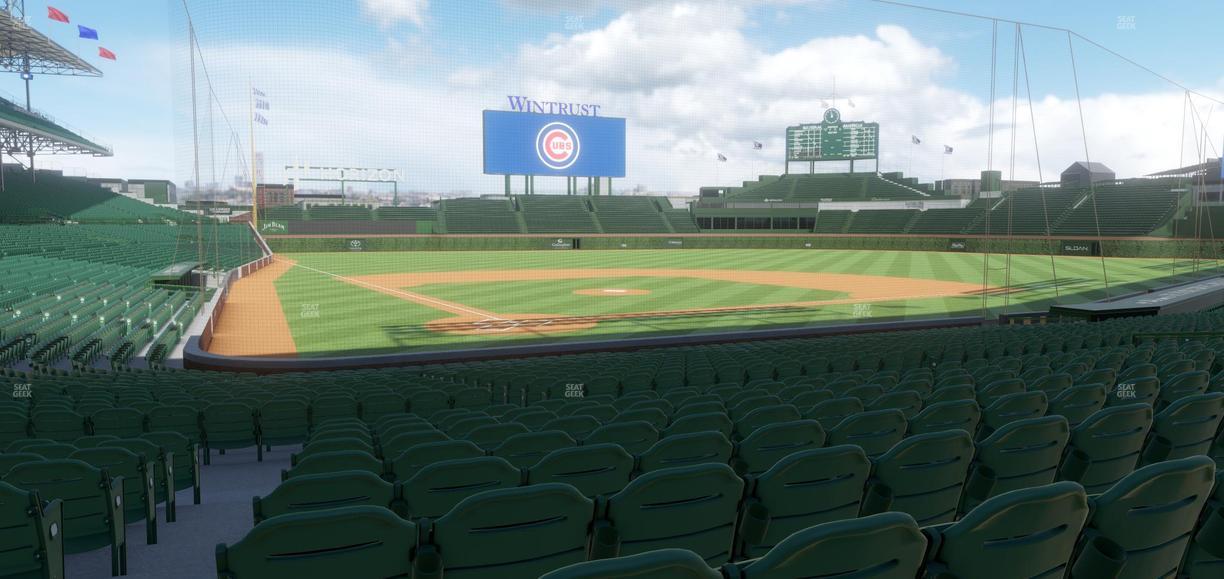 Wrigley Field - Section 120 Seat View