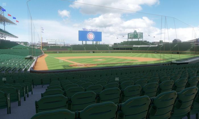 Wrigley Field - Section 120 Seat View