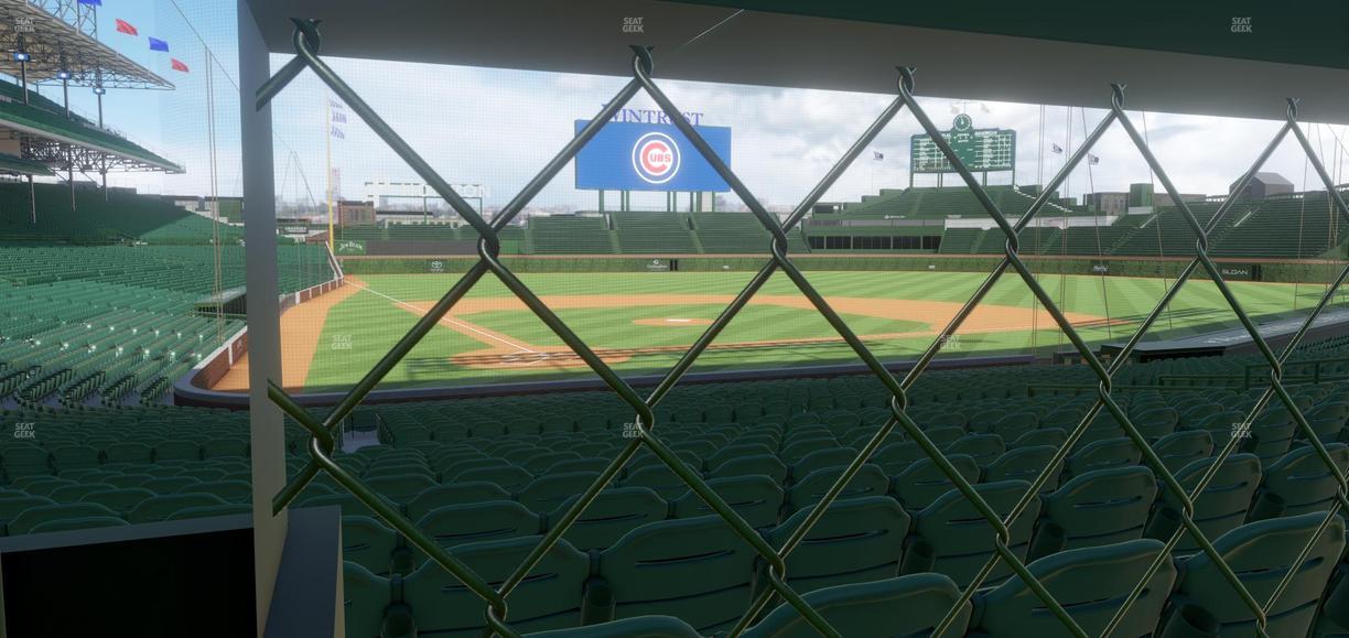 Wrigley Field - Section 120 Seat View