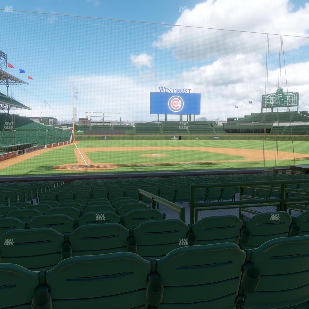 Wrigley Field - Section 121 Seat View