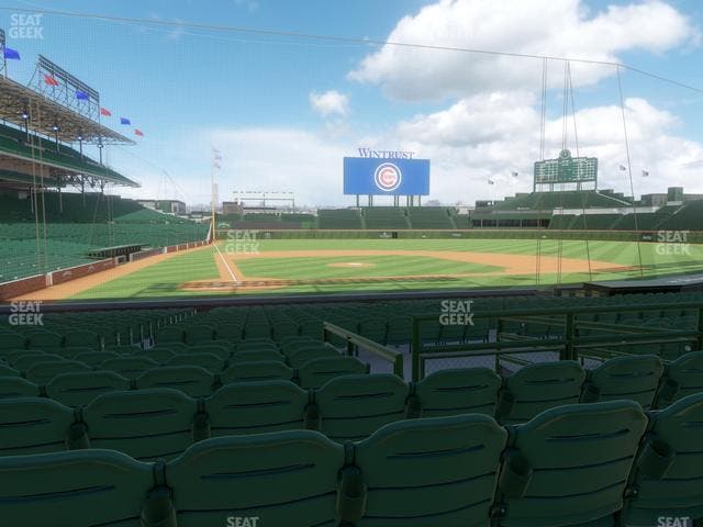 Wrigley Field - Section 121 Seat View