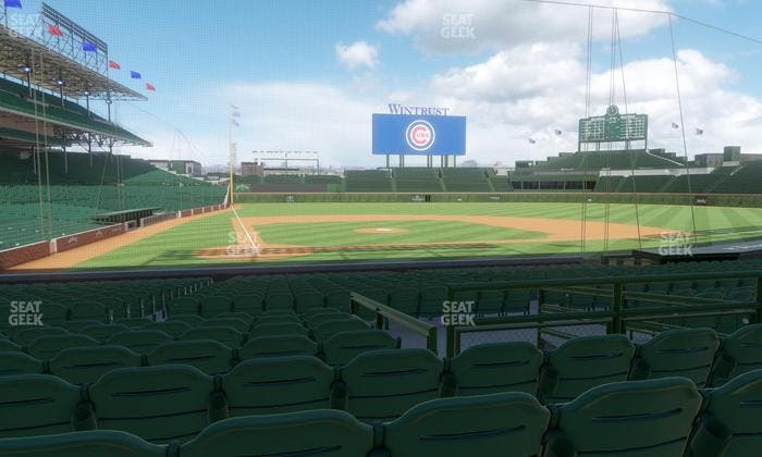 Wrigley Field - Section 121 Seat View