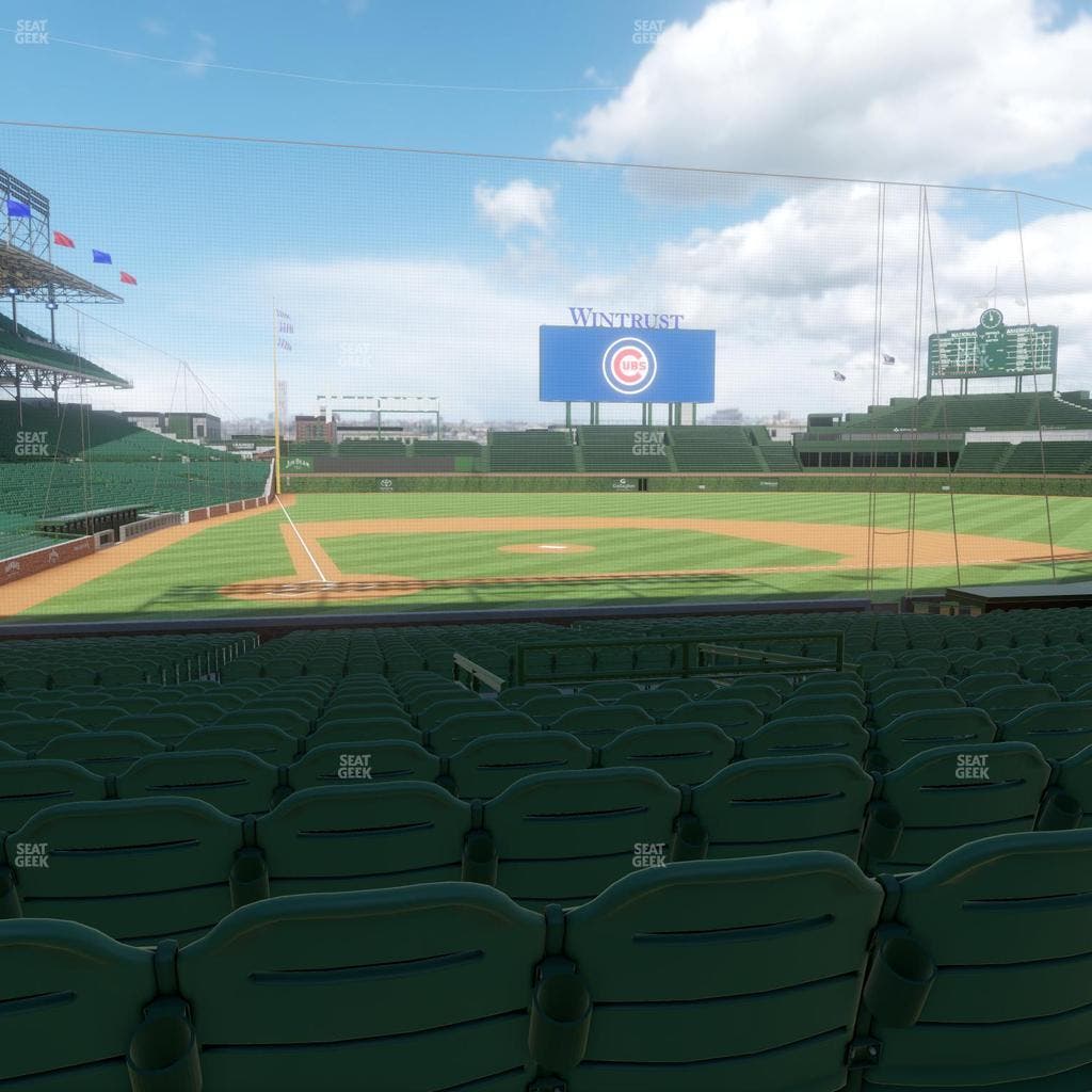Wrigley Field - Section 121 Seat View