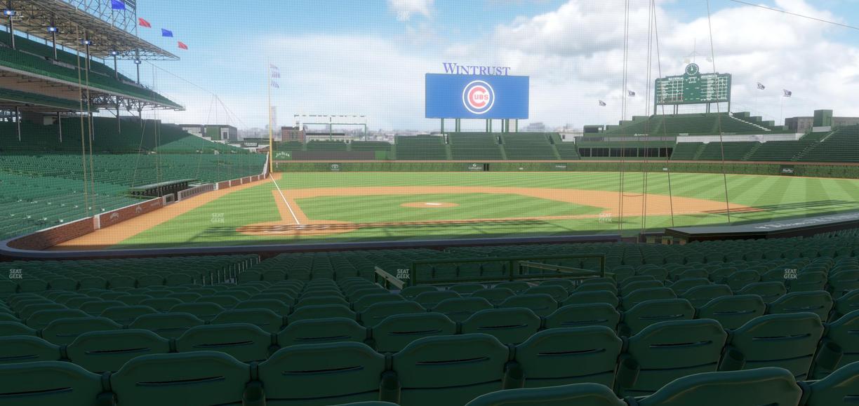 Wrigley Field - Section 121 Seat View