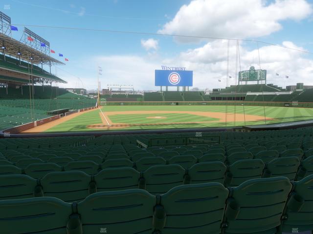 Wrigley Field - Section 121 Seat View