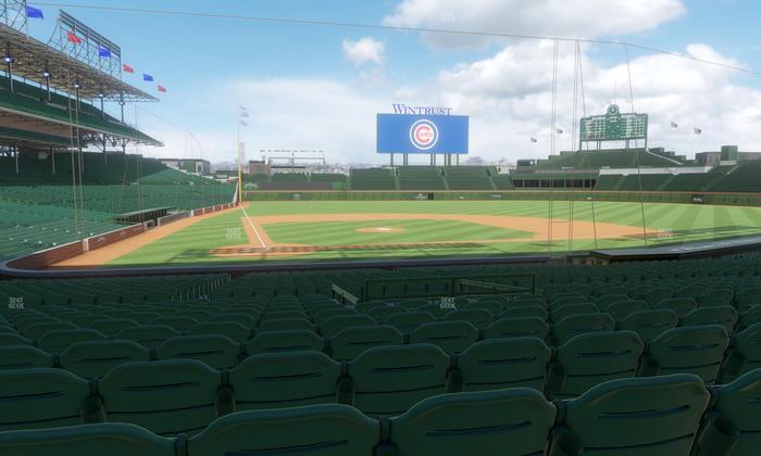 Wrigley Field - Section 121 Seat View
