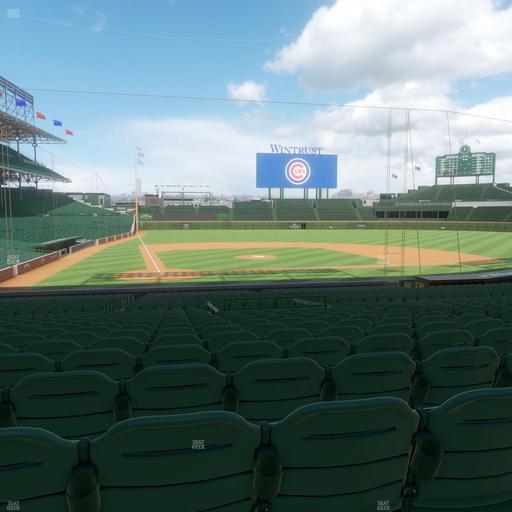 Wrigley Field - Section 121 Seat View