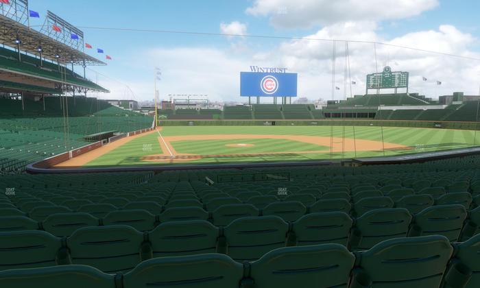 Wrigley Field - Section 121 Seat View