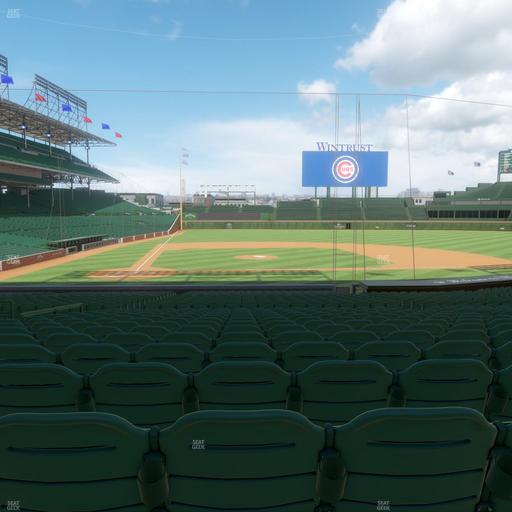 Wrigley Field - Section 122 Seat View