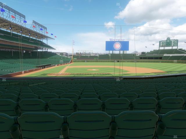 Wrigley Field - Section 122 Seat View