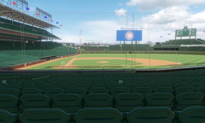 Wrigley Field - Section 122 Seat View