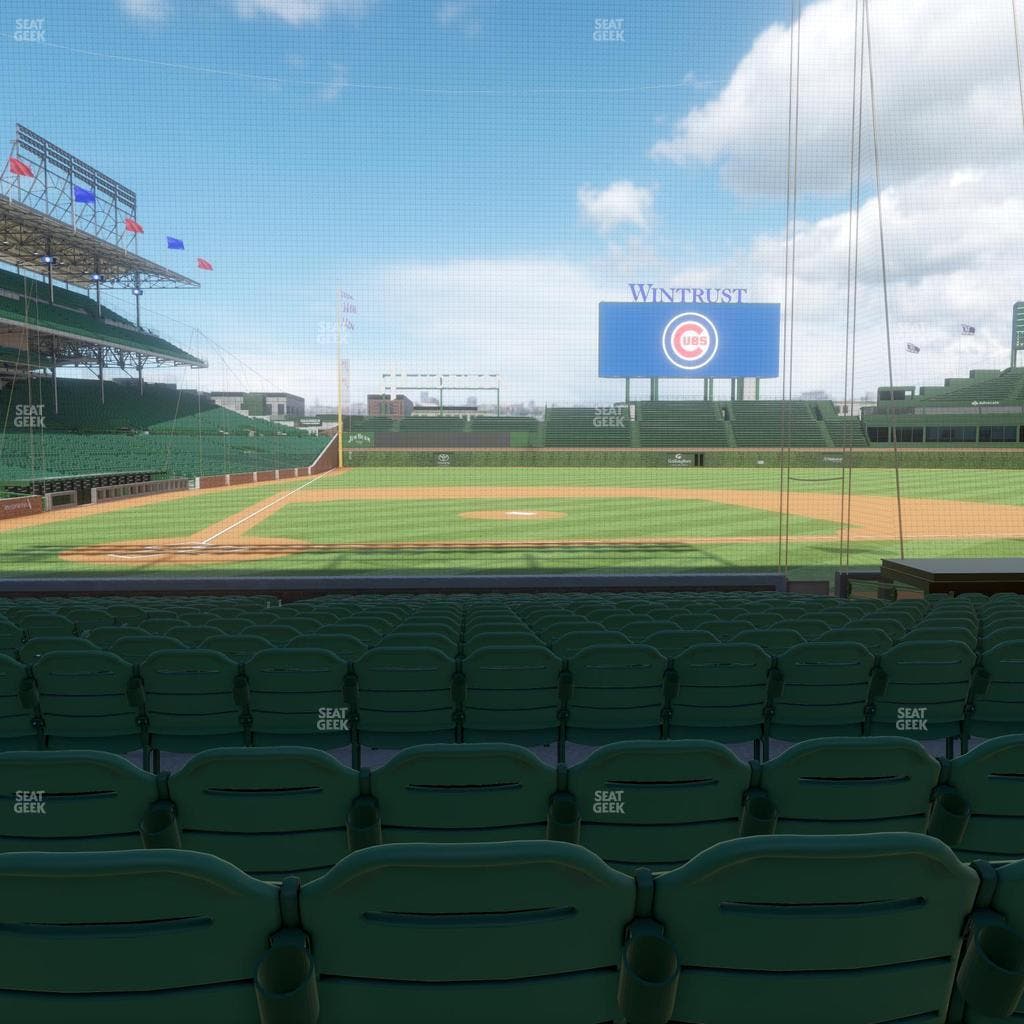 Wrigley Field - Section 122 Seat View